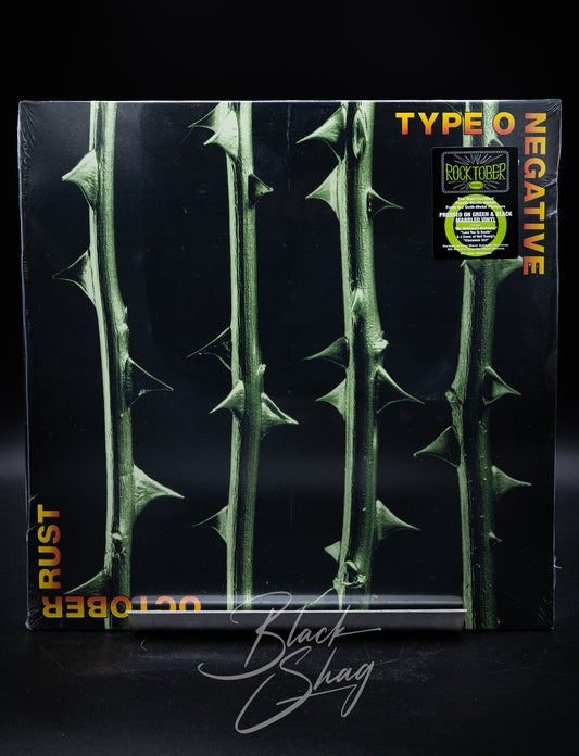 Type O Negative October Rust LP (Green and Black Marbled Vinyl)