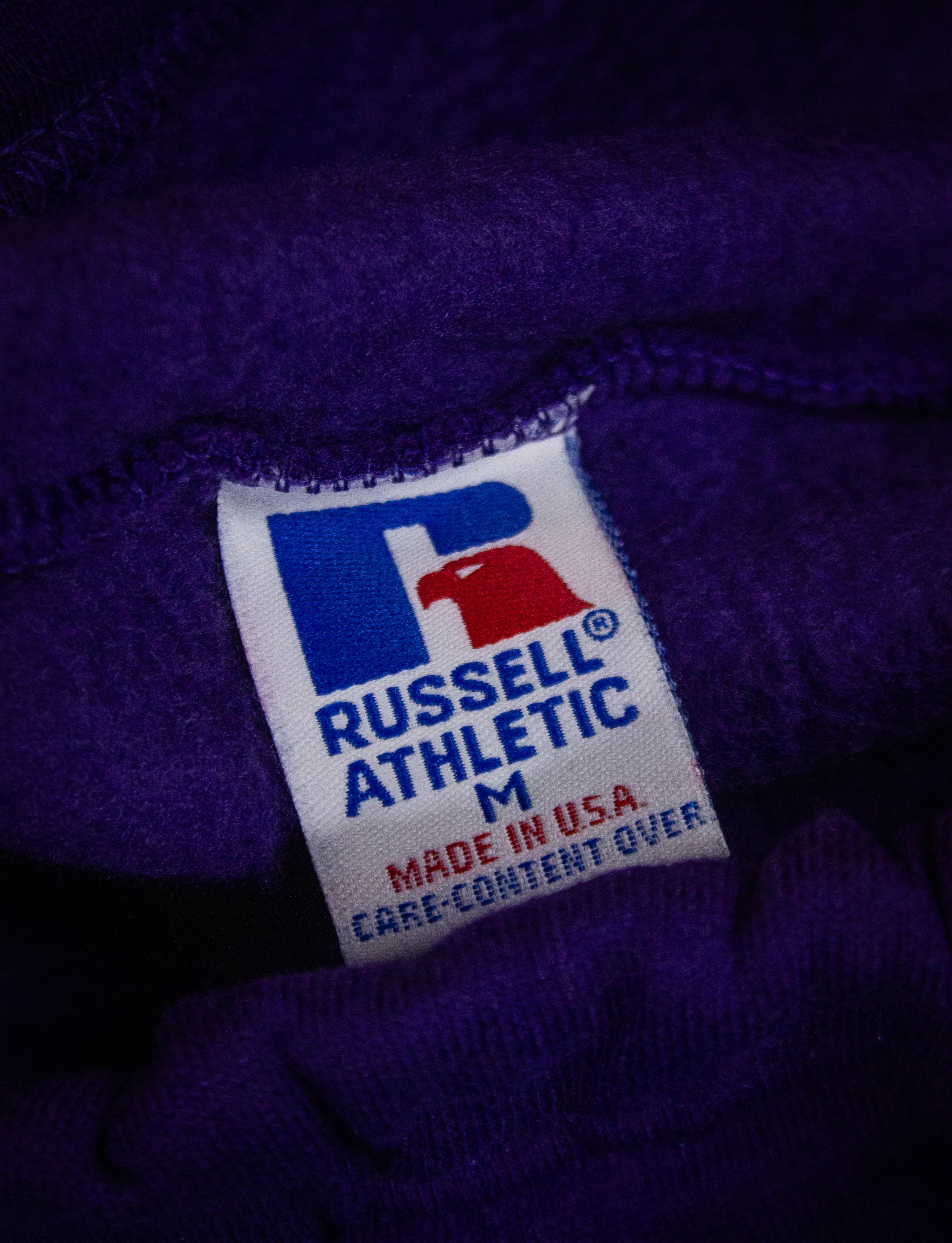 Vintage Russell Athletic Purple Sweatpants Deadstock 90s Medium