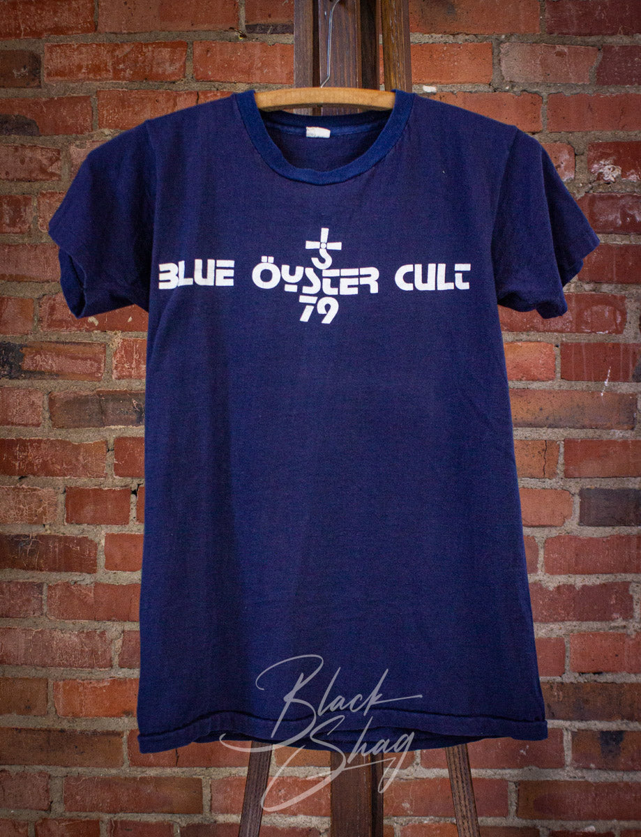 Vintage Blue Öyster Cult Concert T Shirt 1979 Blue XS