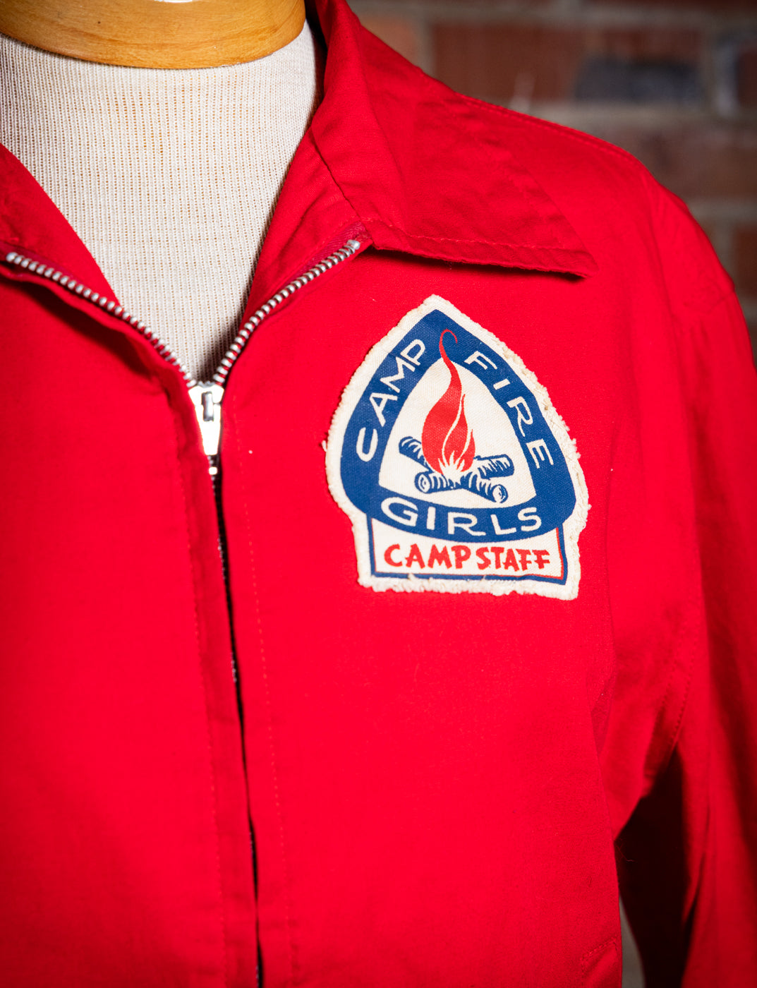 Vintage 1950s Camp Fire Girls Camp Staff Jacket Medium