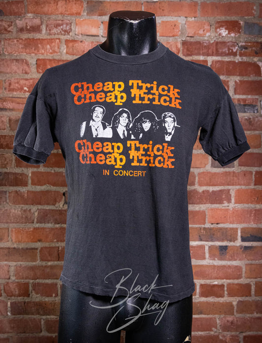 Vintage 70s Cheap Trick In Concert Parking Lot Concert T Shirt Small