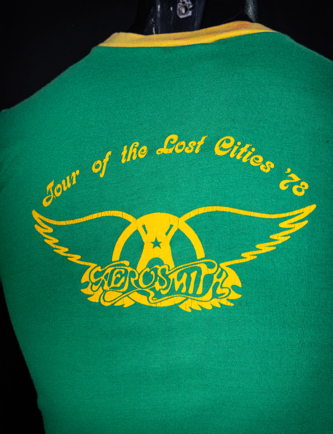Vintage 1978 Aerosmith Tour of the Lost Cities Concert T Shirt