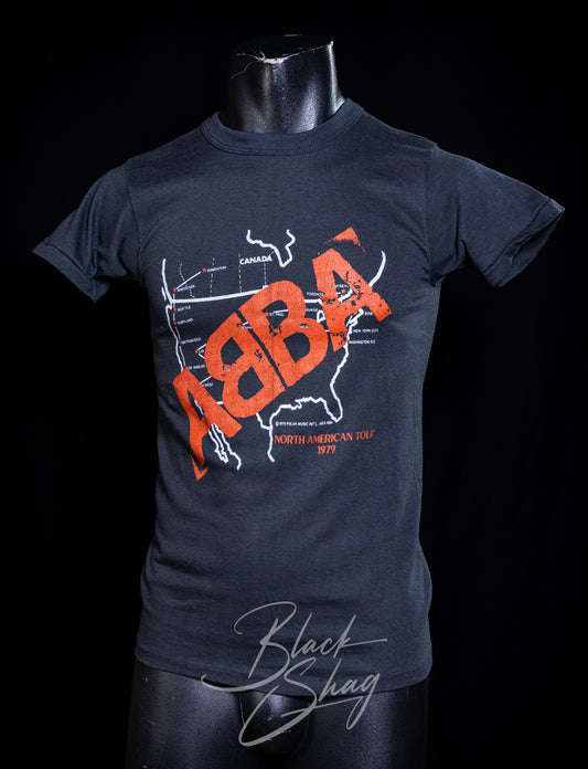 Vintage 1979 Abba North American Tour Concert T Shirt XS