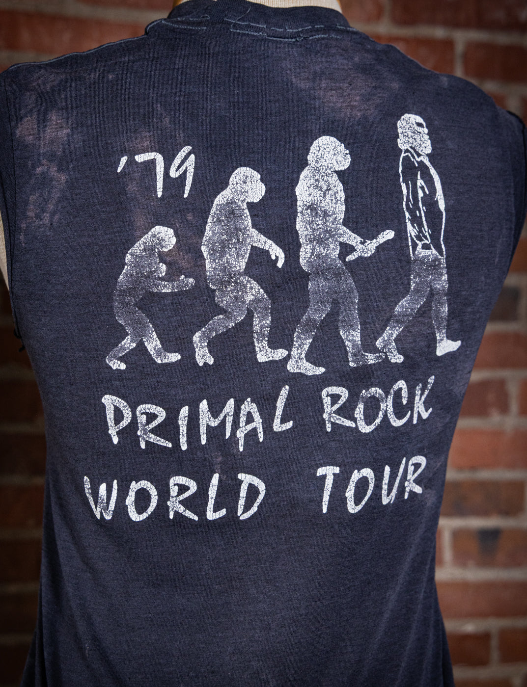 Vintage 1979 Screams Kill Me Primal Rock World Tour Concert T Shirt XS