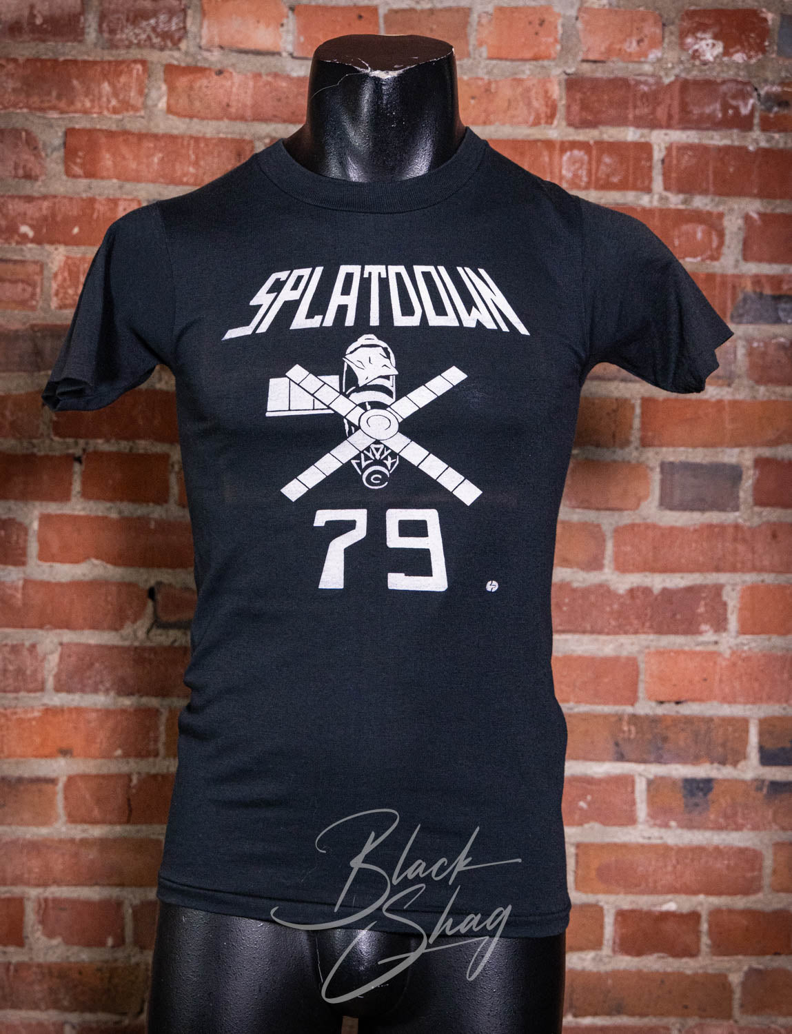 Vintage 1979 Splatdown Graphic T Shirt XS