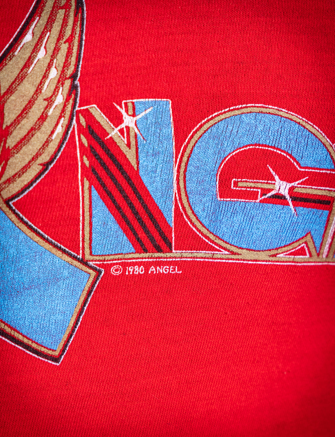 Vintage 1980 Angel Concert T Shirt XS