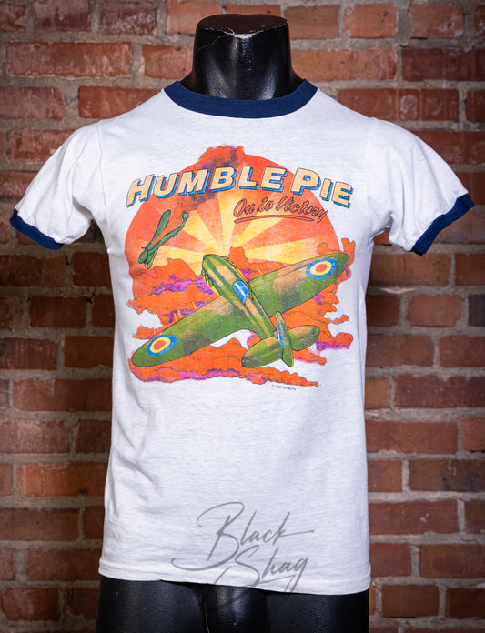 Vintage 1980 Humble Pie On to Victory Concert T Shirt XS