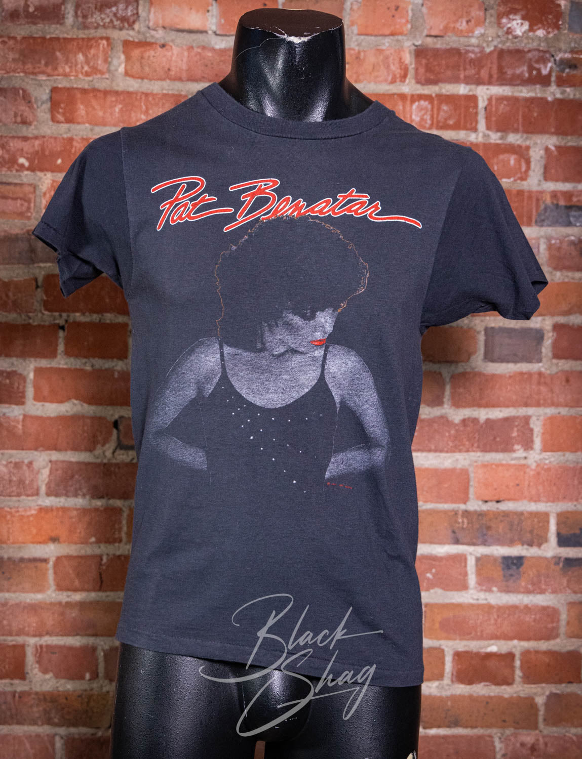 Vintage 1980 Pat Benatar Crimes of Passion Concert T Shirt Front