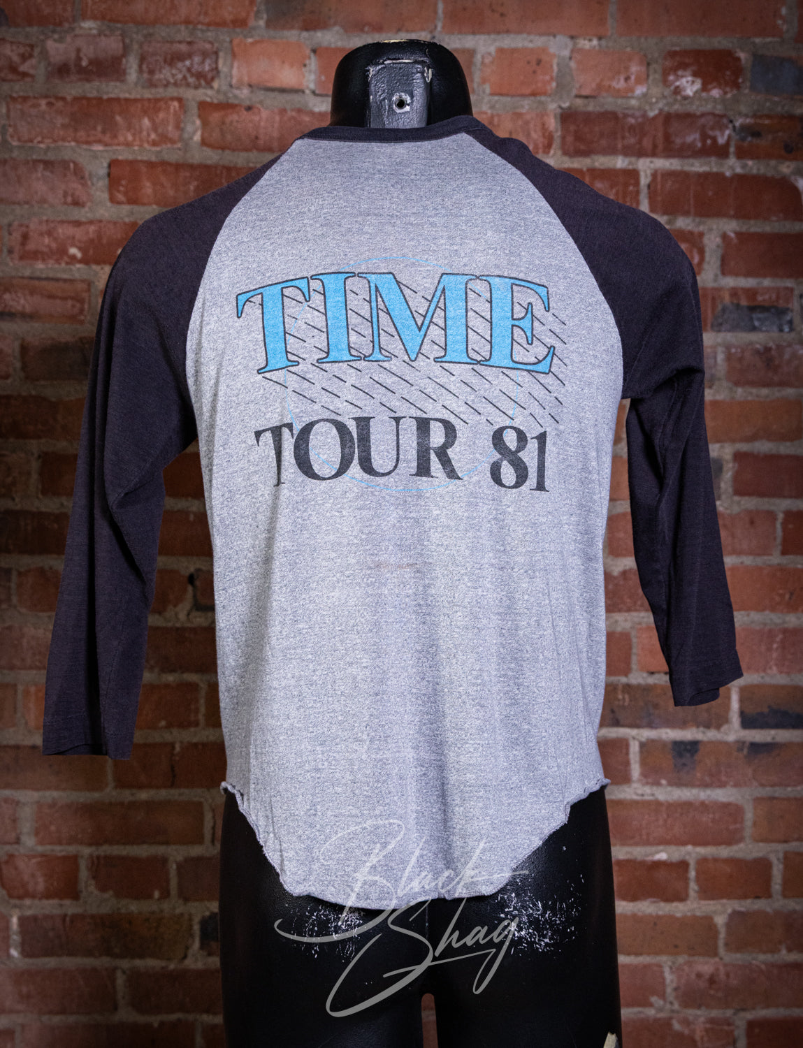 Vintage 1981 ELO Time Tour Raglan Concert T Shirt Small