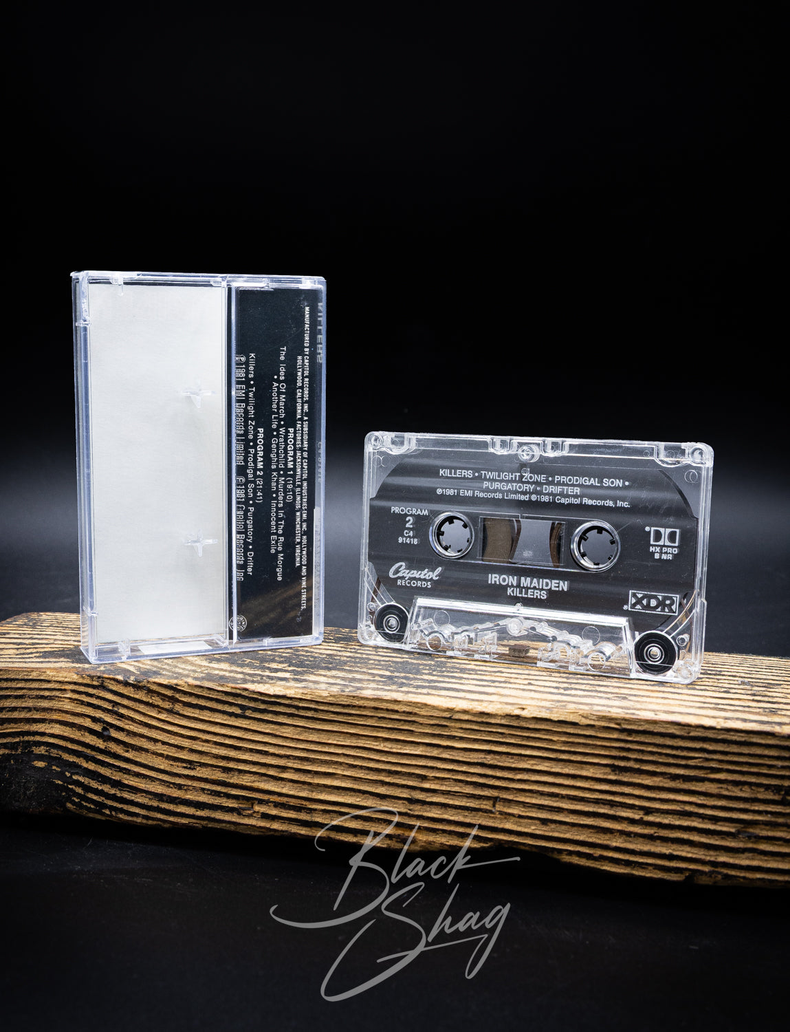 Vintage Iron Maiden Killers Cassette 1981