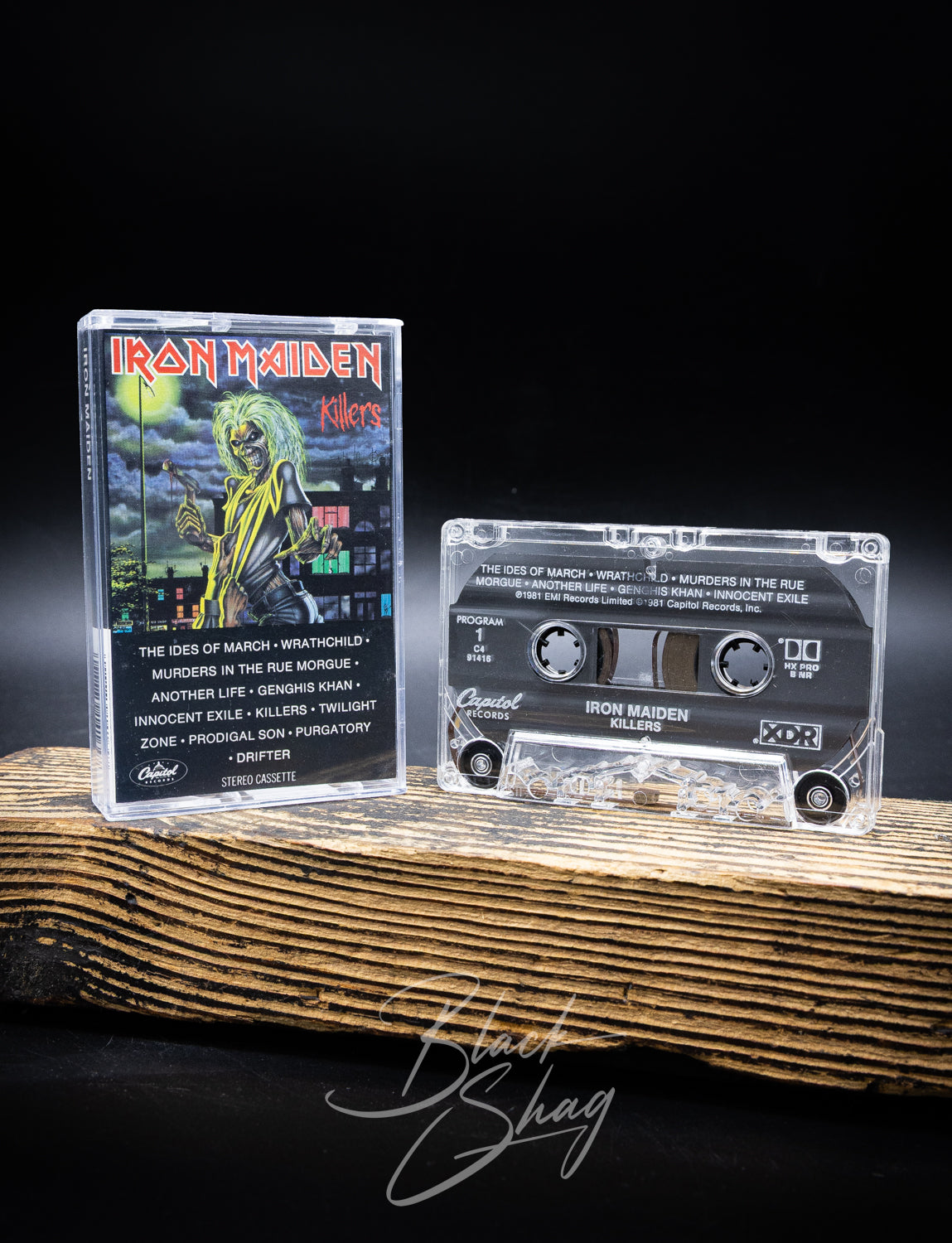 Vintage Iron Maiden Killers Cassette 1981