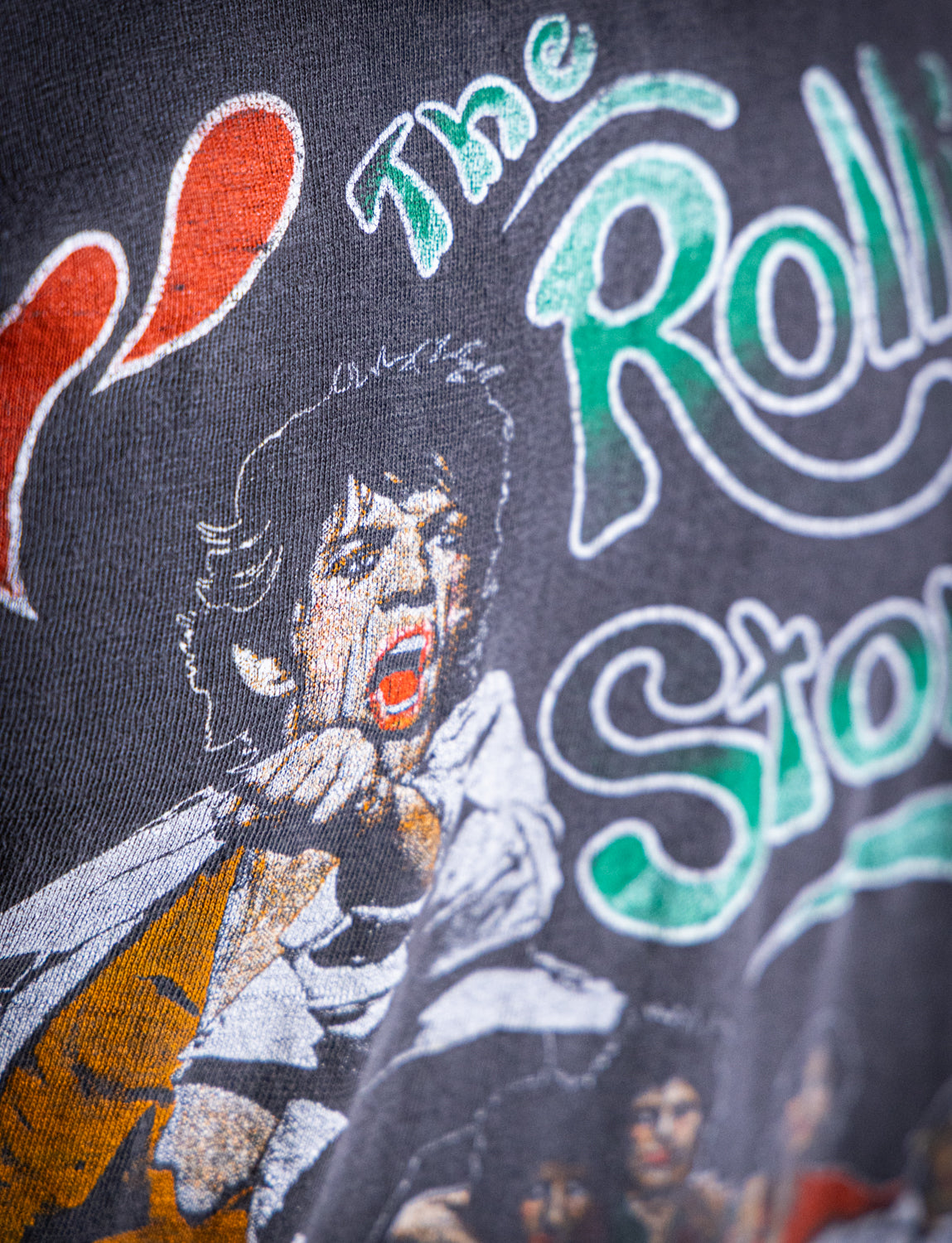 Vintage 1981 Rolling Stones Tattoo You Parking Lot Raglan Concert T Shirt Medium