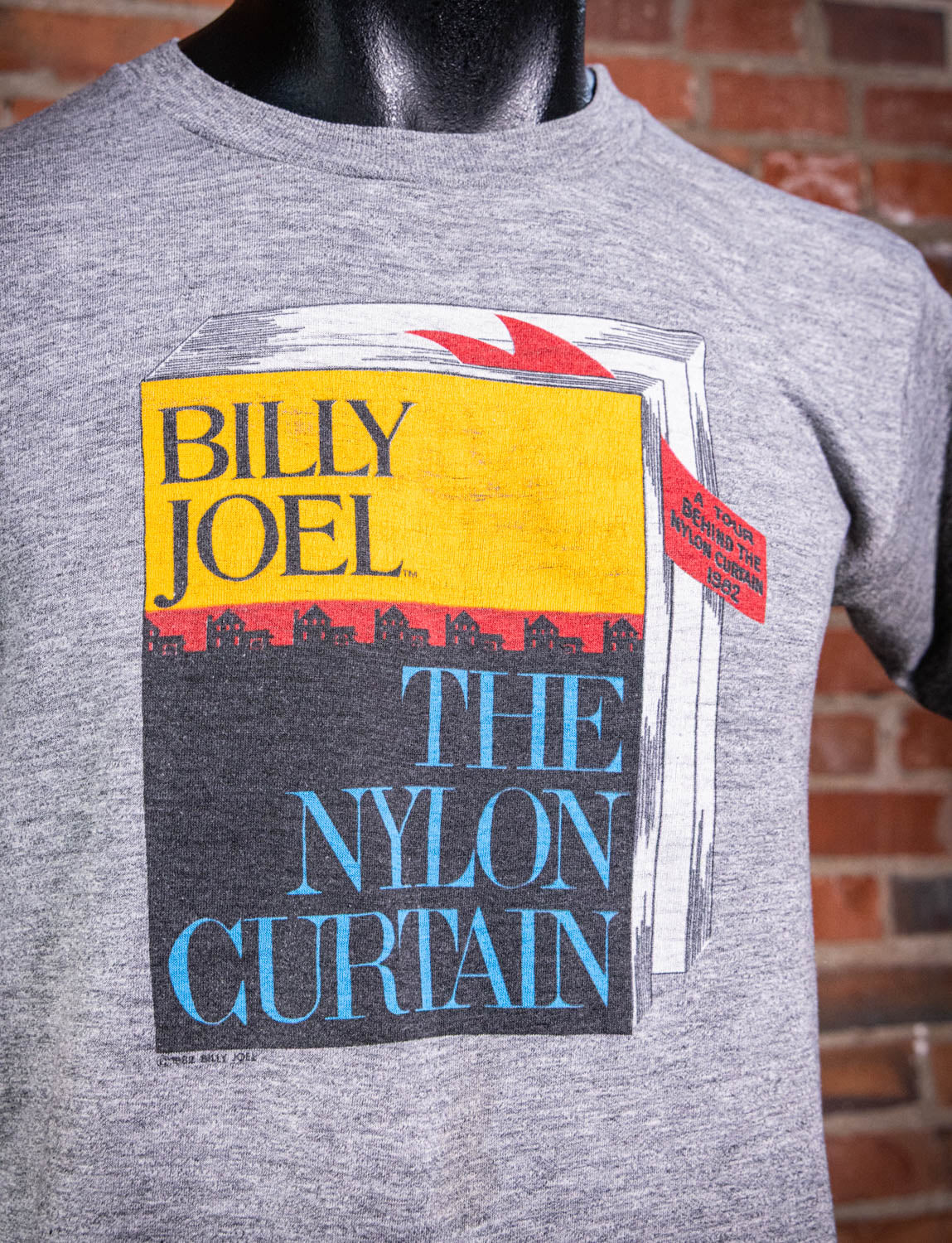 Vintage 1982 Billy Joel The Nylon Curtain Concert T Shirt Medium