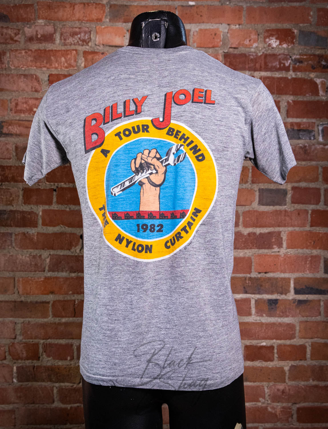 Vintage 1982 Billy Joel The Nylon Curtain Concert T Shirt Medium