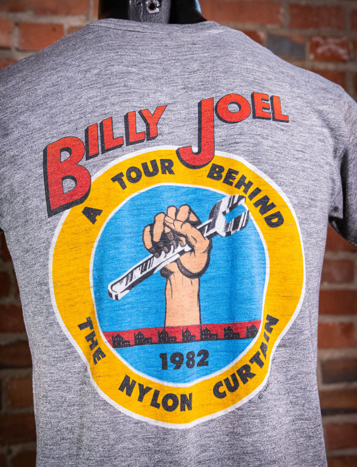 Vintage 1982 Billy Joel The Nylon Curtain Concert T Shirt Medium