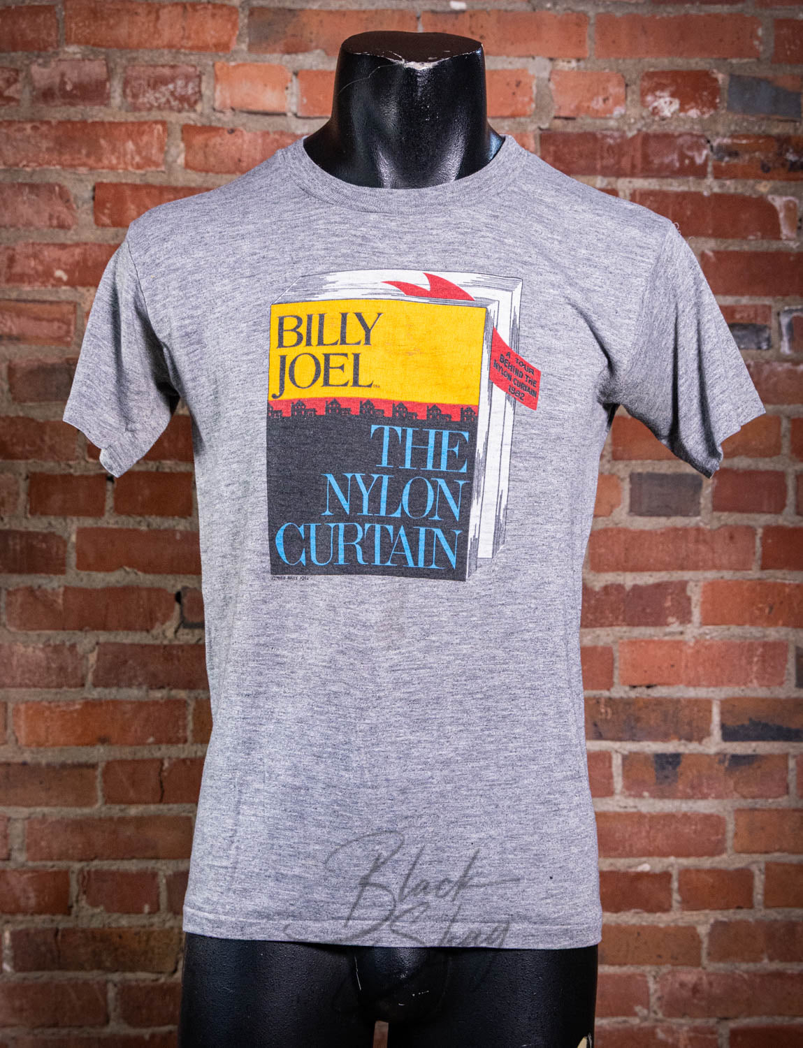 Vintage 1982 Billy Joel The Nylon Curtain Concert T Shirt Medium