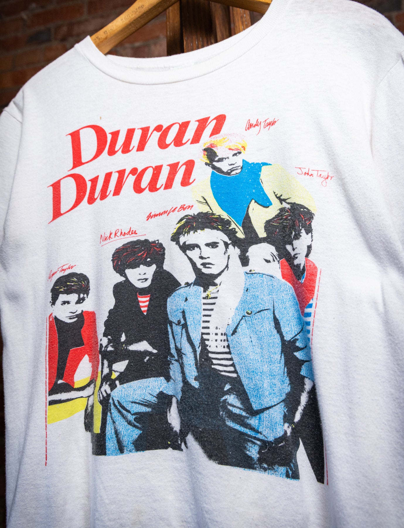 Vintage 1982 Duran Duran Euro Concert T Shirt Small