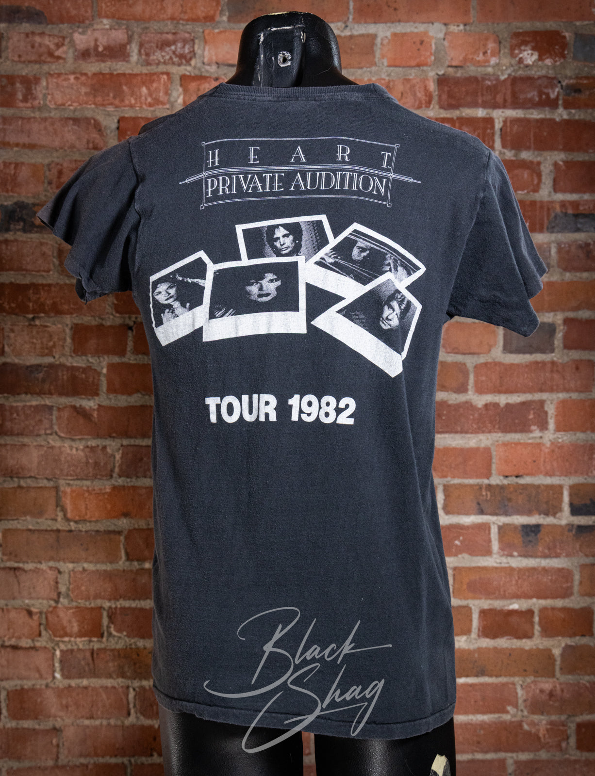 Vintage 1982 Heart Private Audition Concert T Shirt Small