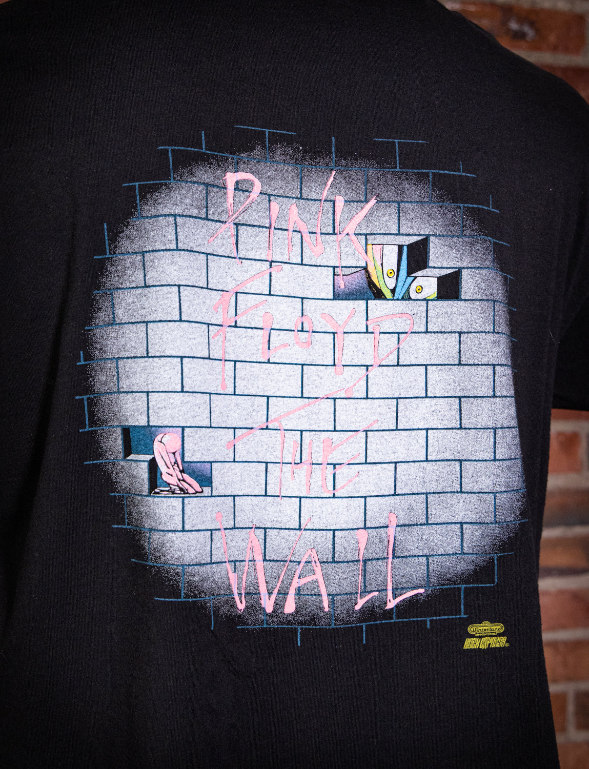 Vintage 1982 Pink Floyd The Wall Concert T Shirt XL