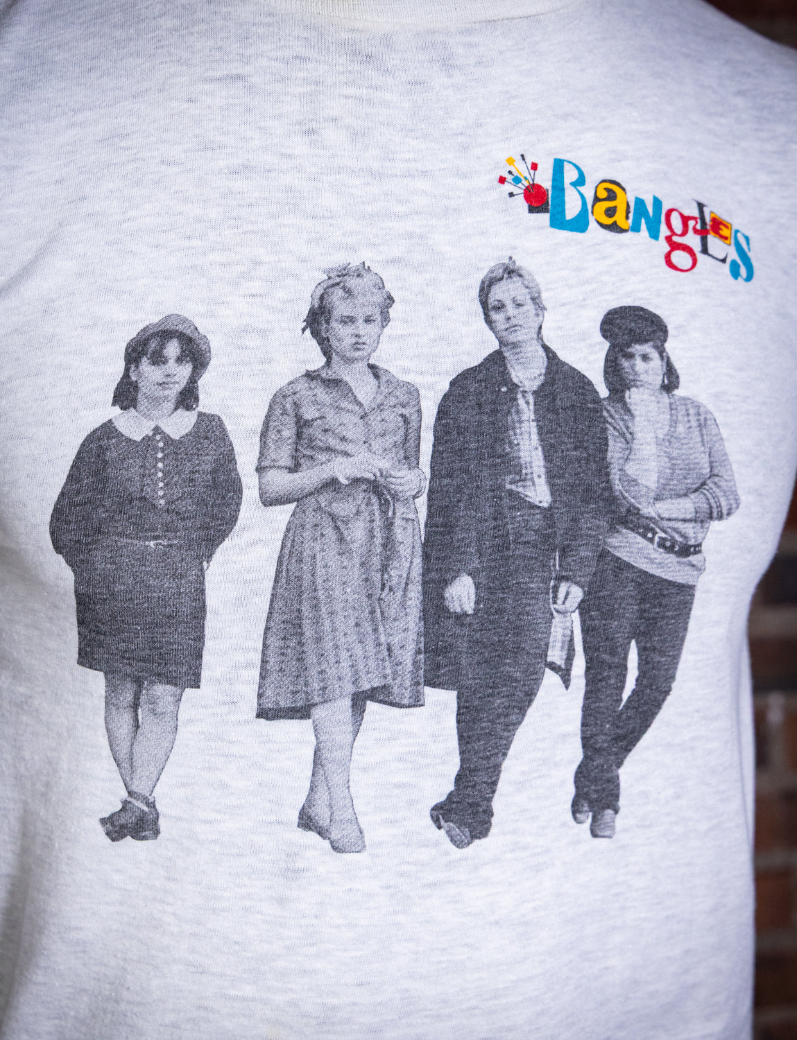 Vintage 1983 Bangles US Tour Concert T Shirt XS