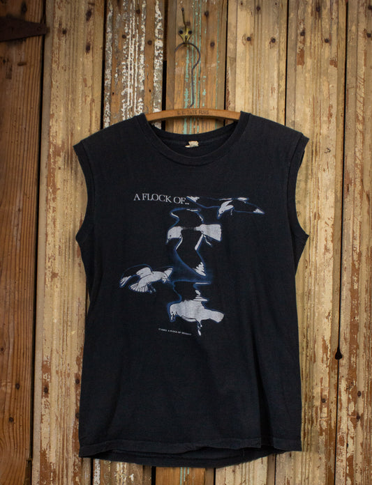 Vintage Flock of Seagulls Concert T Shirt 1983 Muscle Large