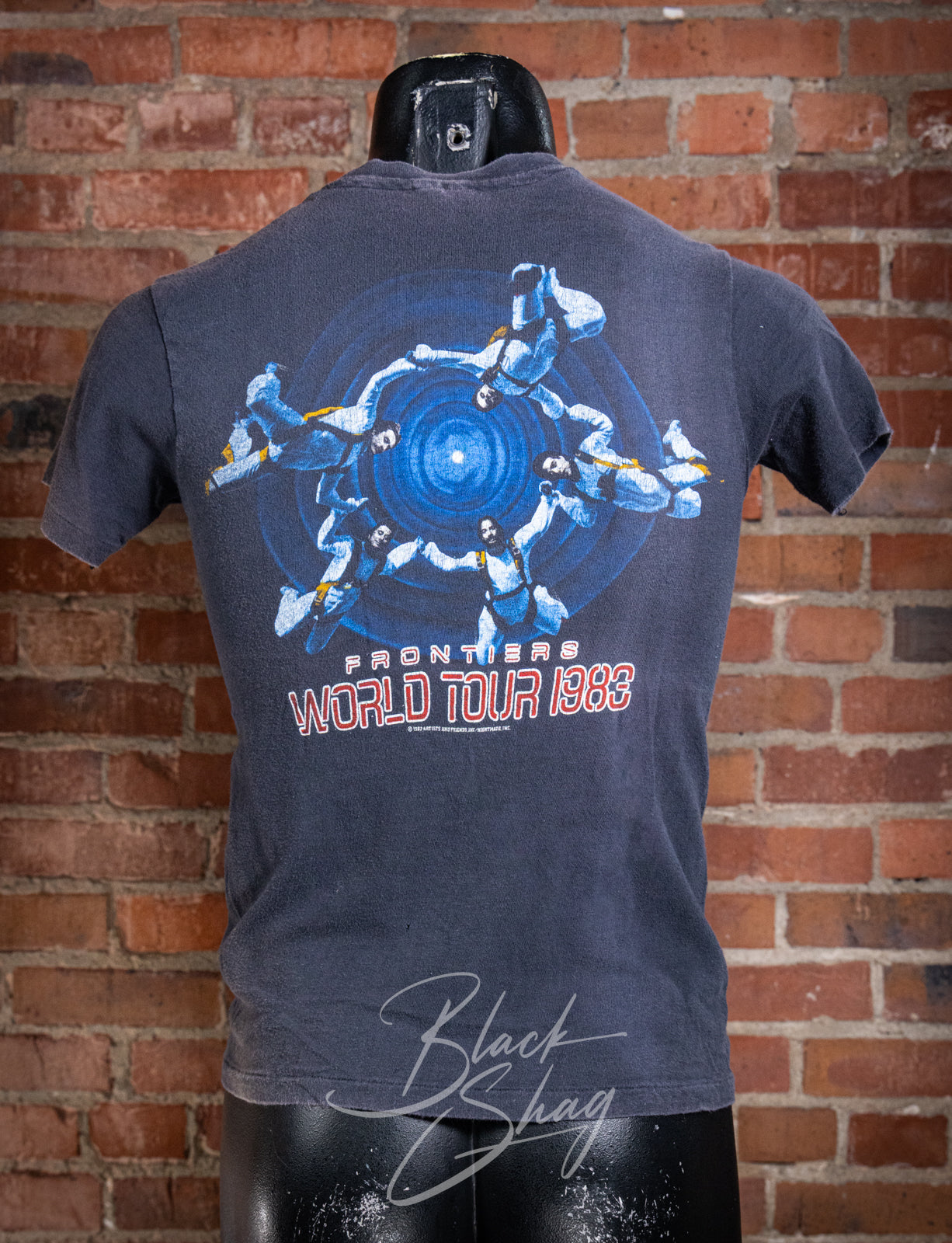 Vintage 1983 Journey Frontiers Tour Concert T Shirt XS