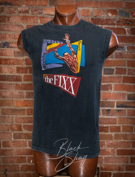 Vintage 1983 The Fixx Reach the Beach Tour Concert Muscle Tee Medium