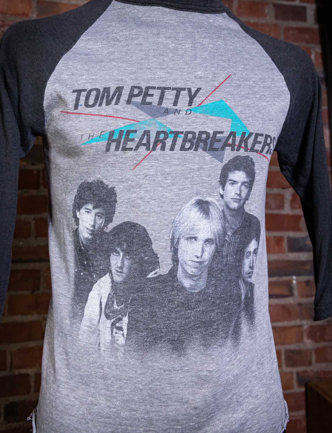 Vintage 1983 Tom Petty & The Heartbreakers Long After Dark Raglan Concert T Shirt Medium