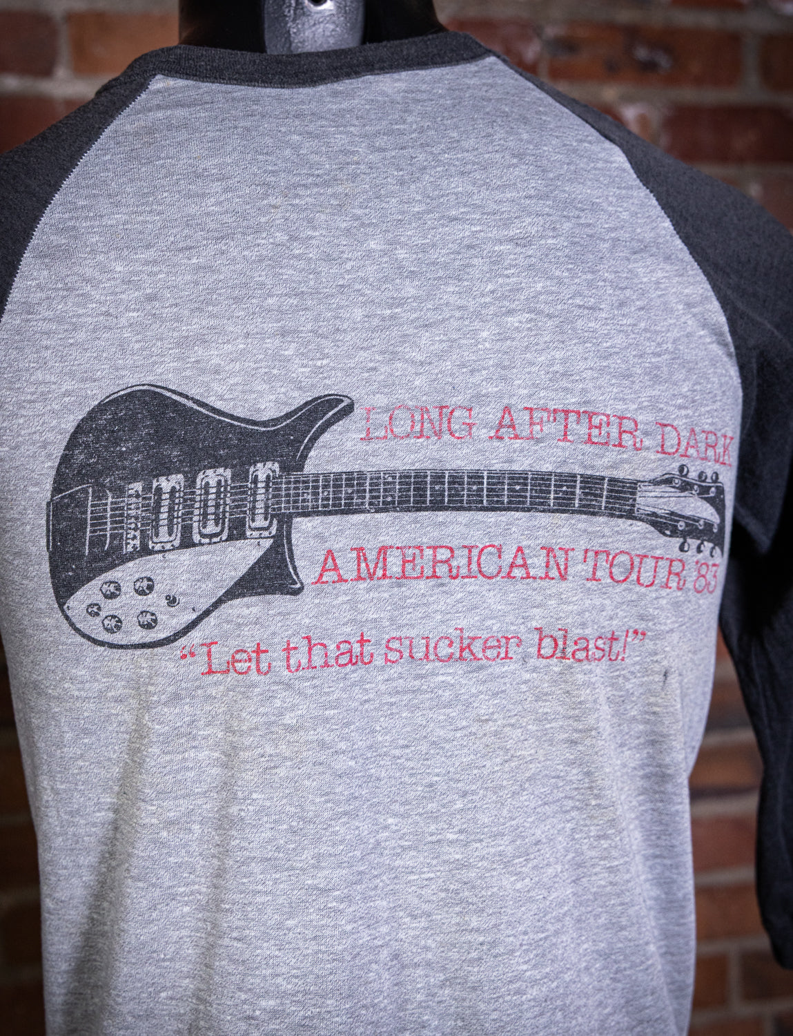 Vintage 1983 Tom Petty & The Heartbreakers Long After Dark Raglan Concert T Shirt Medium