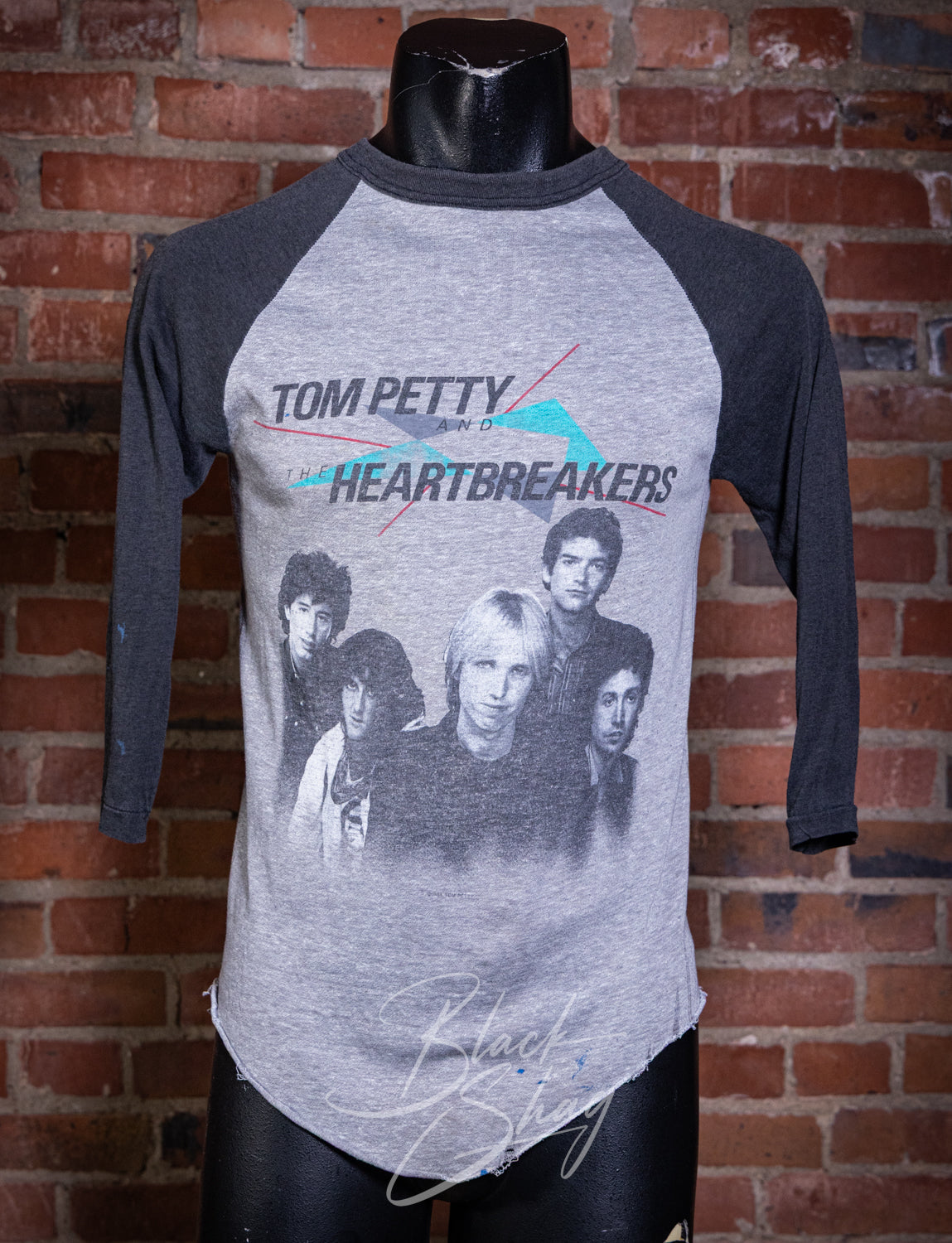Vintage 1983 Tom Petty & The Heartbreakers Long After Dark Raglan Concert T Shirt Medium