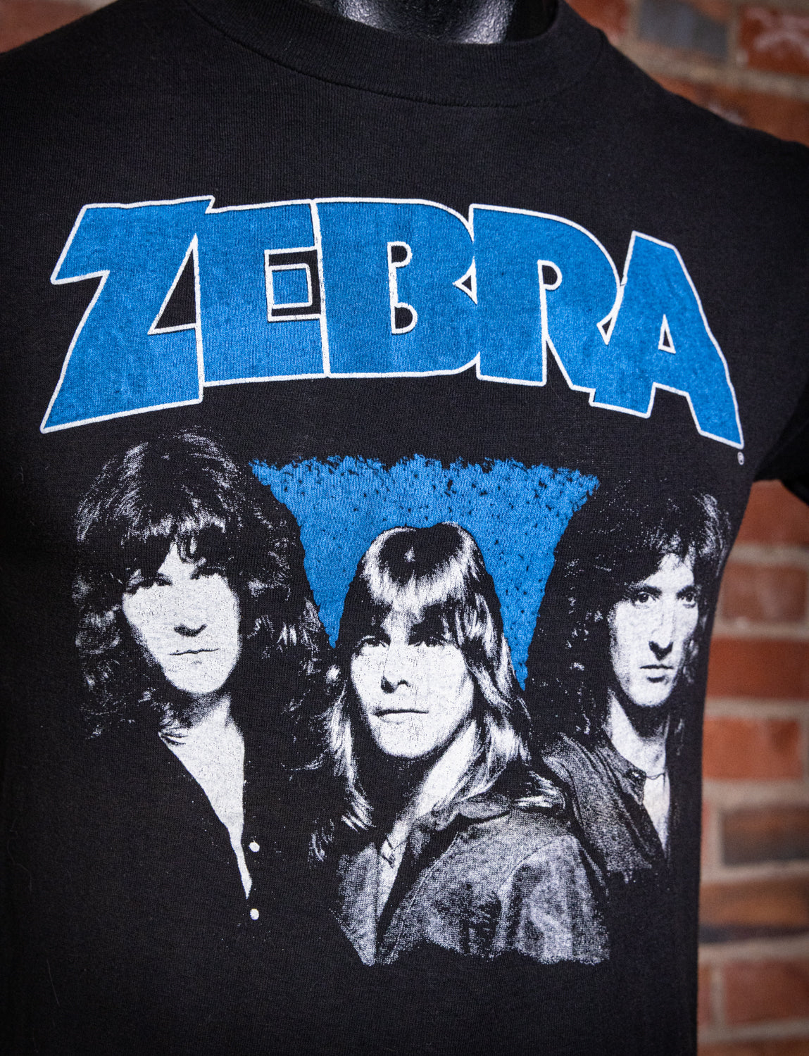 Vintage 1983 Zebra Breakout Tour Concert T Shirt XS