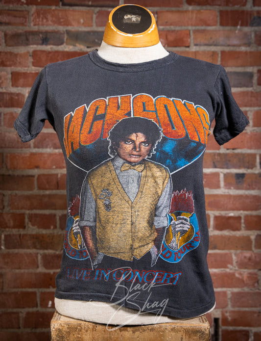 Vintage 1984 Jackson 5 Victory Tour Parking Lot Concert T Shirt XS