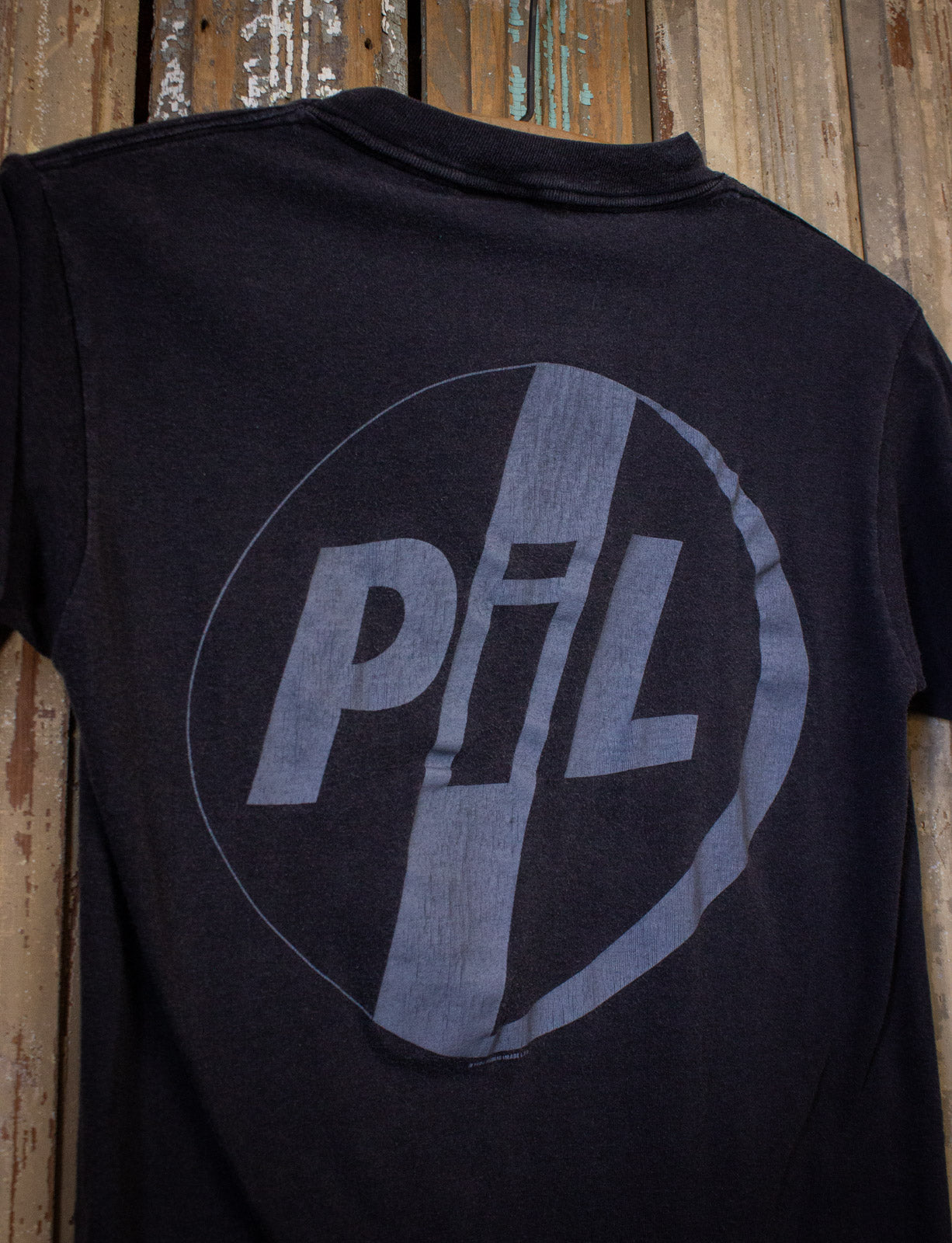 Vintage 1984 PiL Its Awful Concert T Shirt Black Small