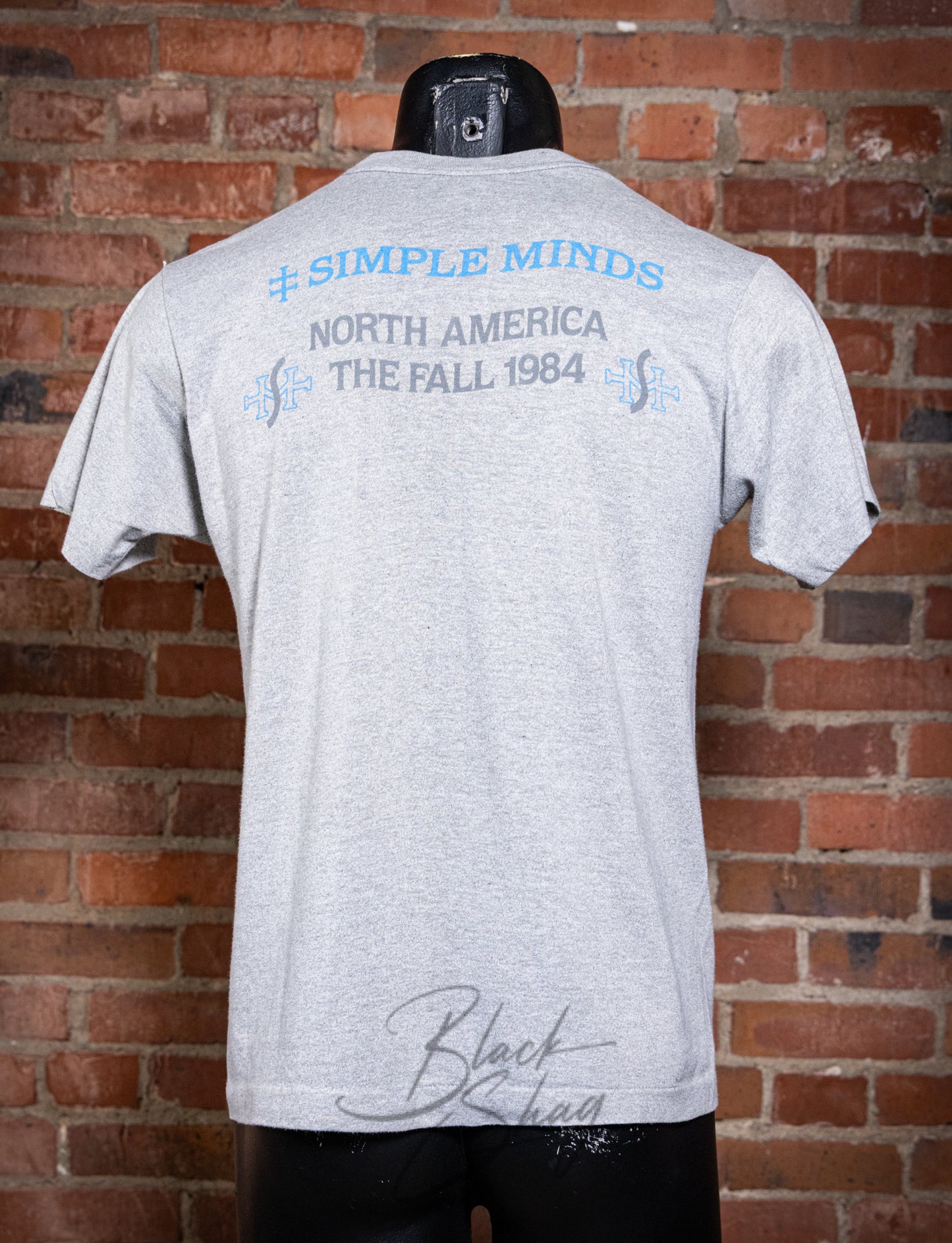 Vintage 1984 Simple Minds North American Fall Tour Concert T Shirt Medium