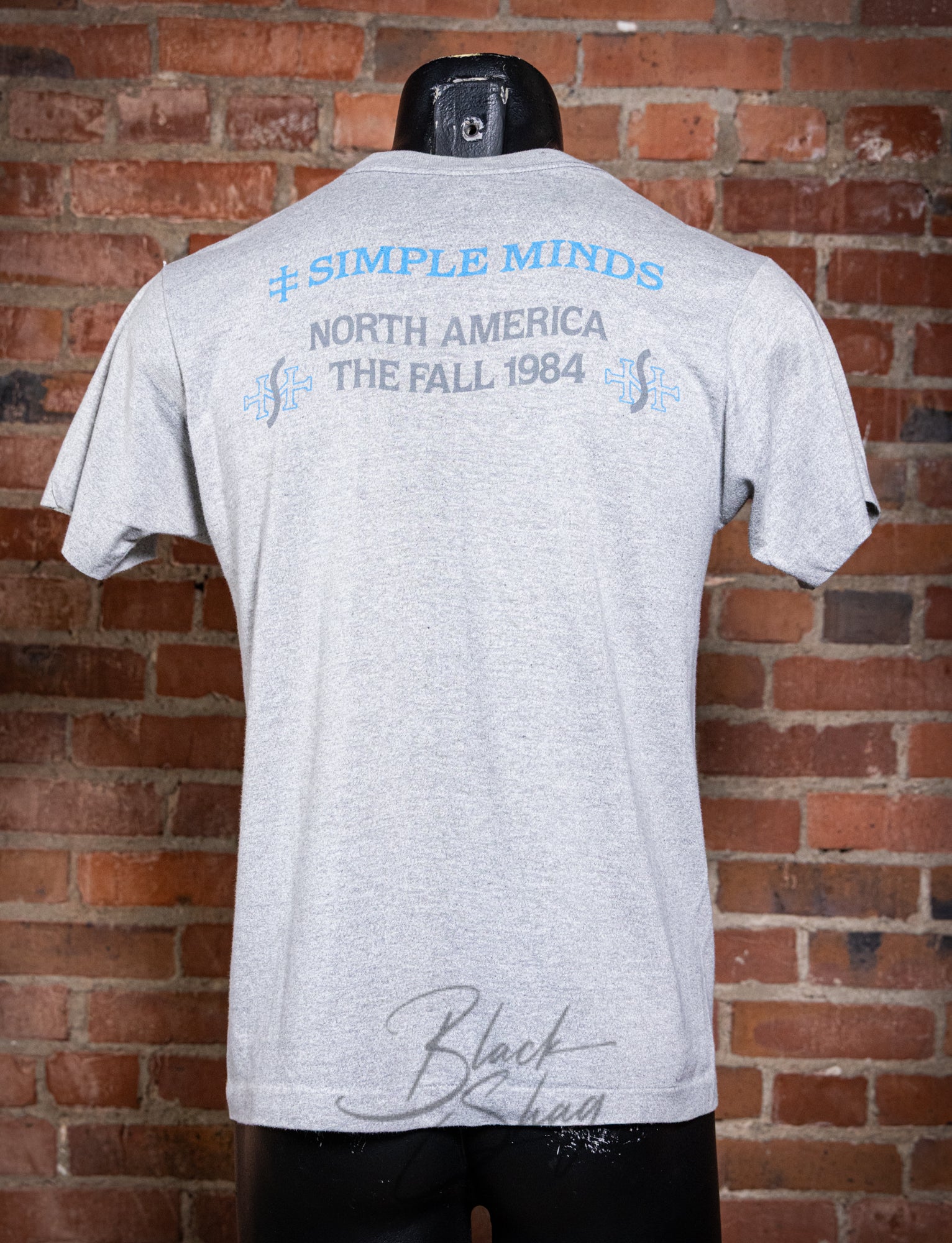 Vintage 1984 Simple Minds North American Fall Tour Concert T Shirt Medium