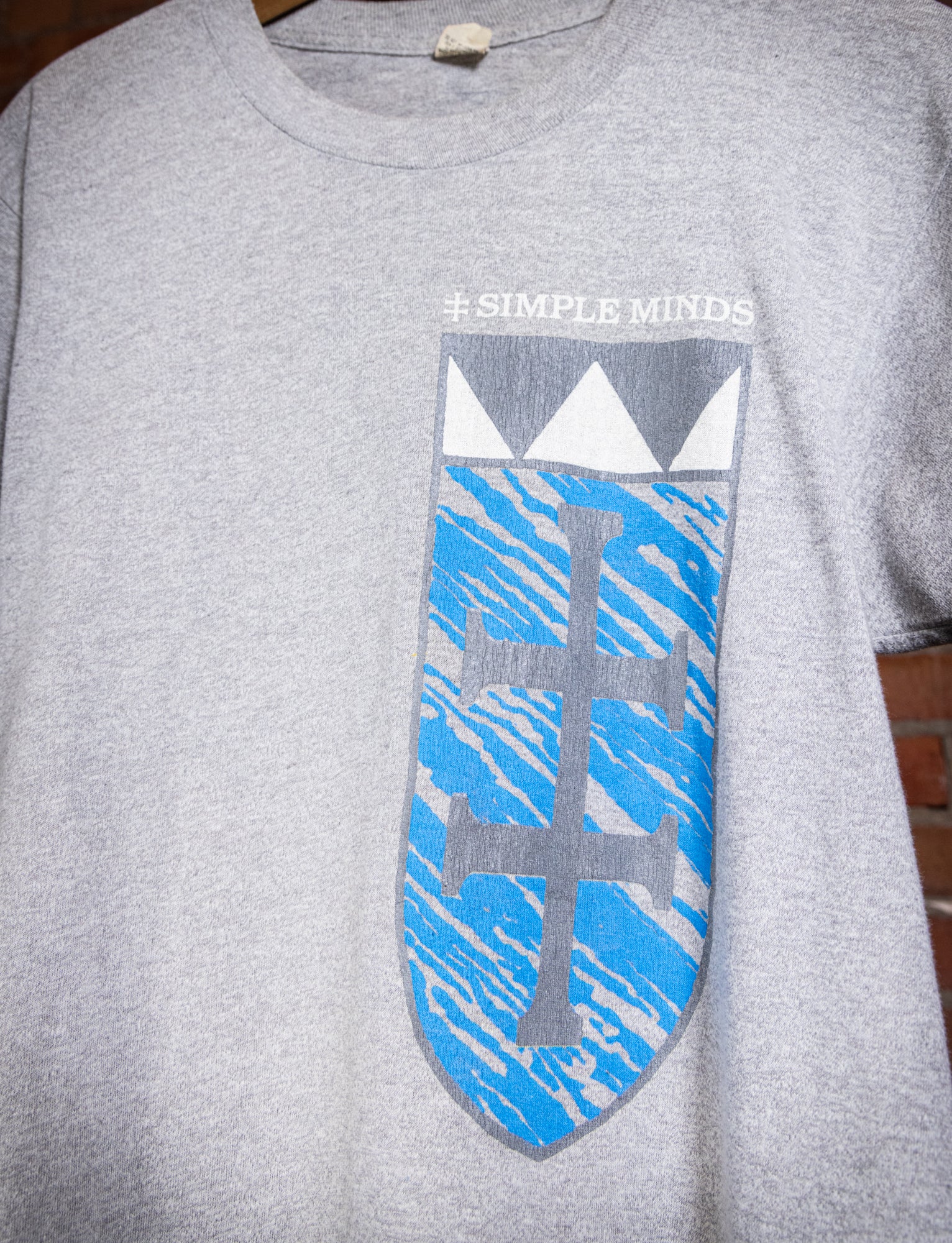 Vintage 1984 Simple Minds North American Fall Tour Concert T Shirt Medium