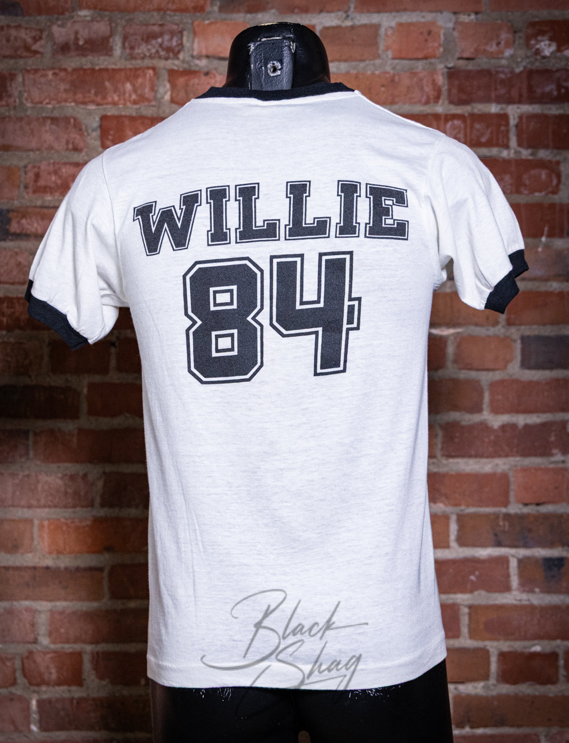 Vintage 1984 Willie Nelson Texas Ringer Concert T Shirt Small