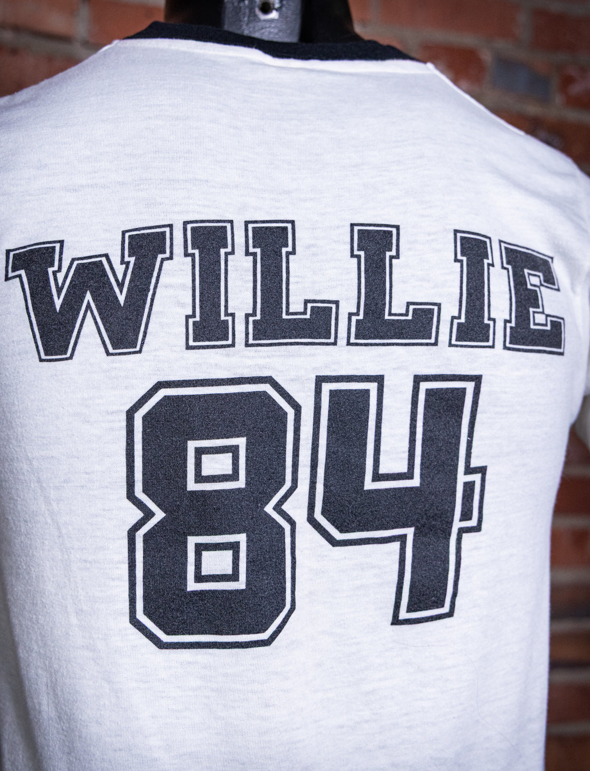 Vintage 1984 Willie Nelson Texas Ringer Concert T Shirt Small