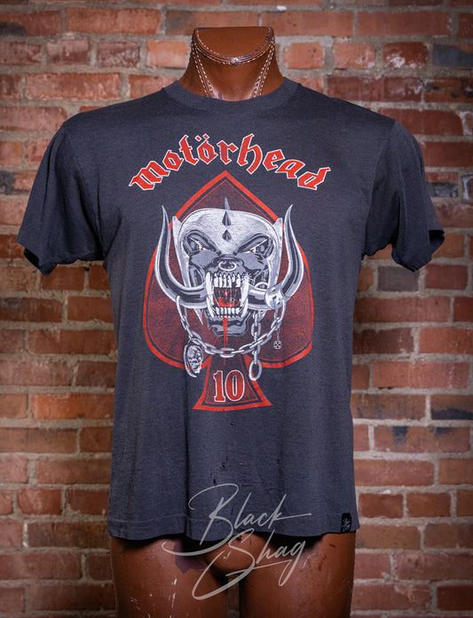 Vintage 1985 Motörhead 10th Anniversary Concert T Shirt Large