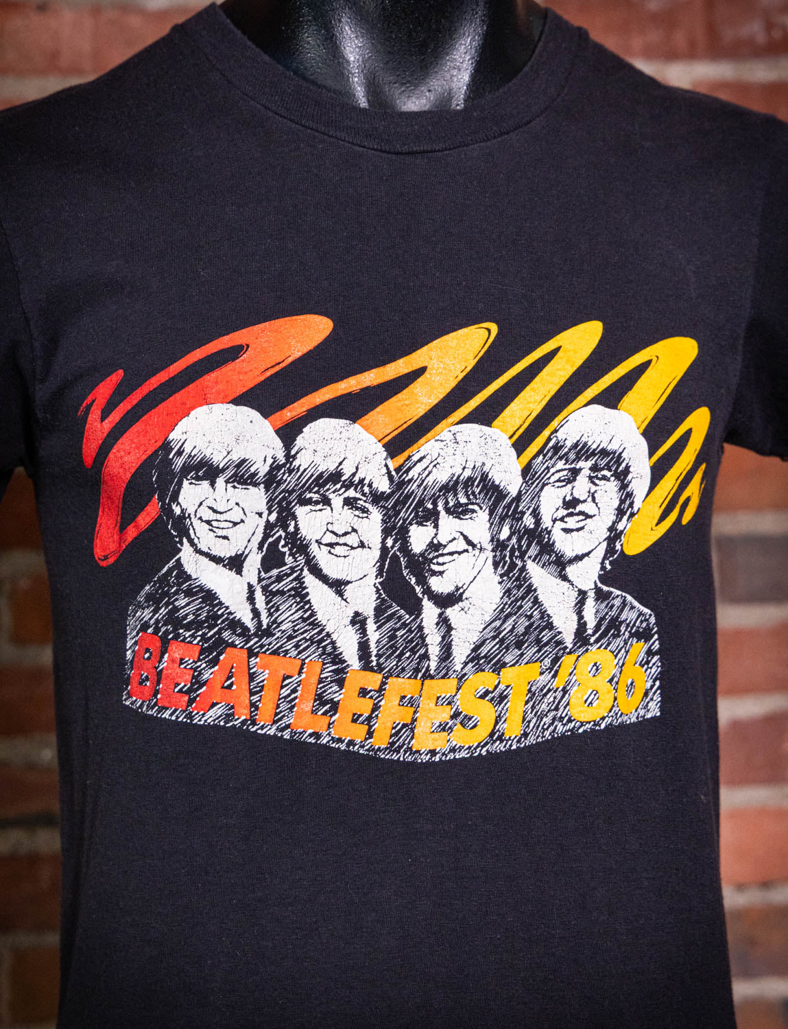 Vintage 1986 Beatlefest T Shirt Small