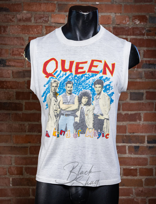 Vintage 1986 Queen A Kind of Magic Muscle Concert T Shirt Medium