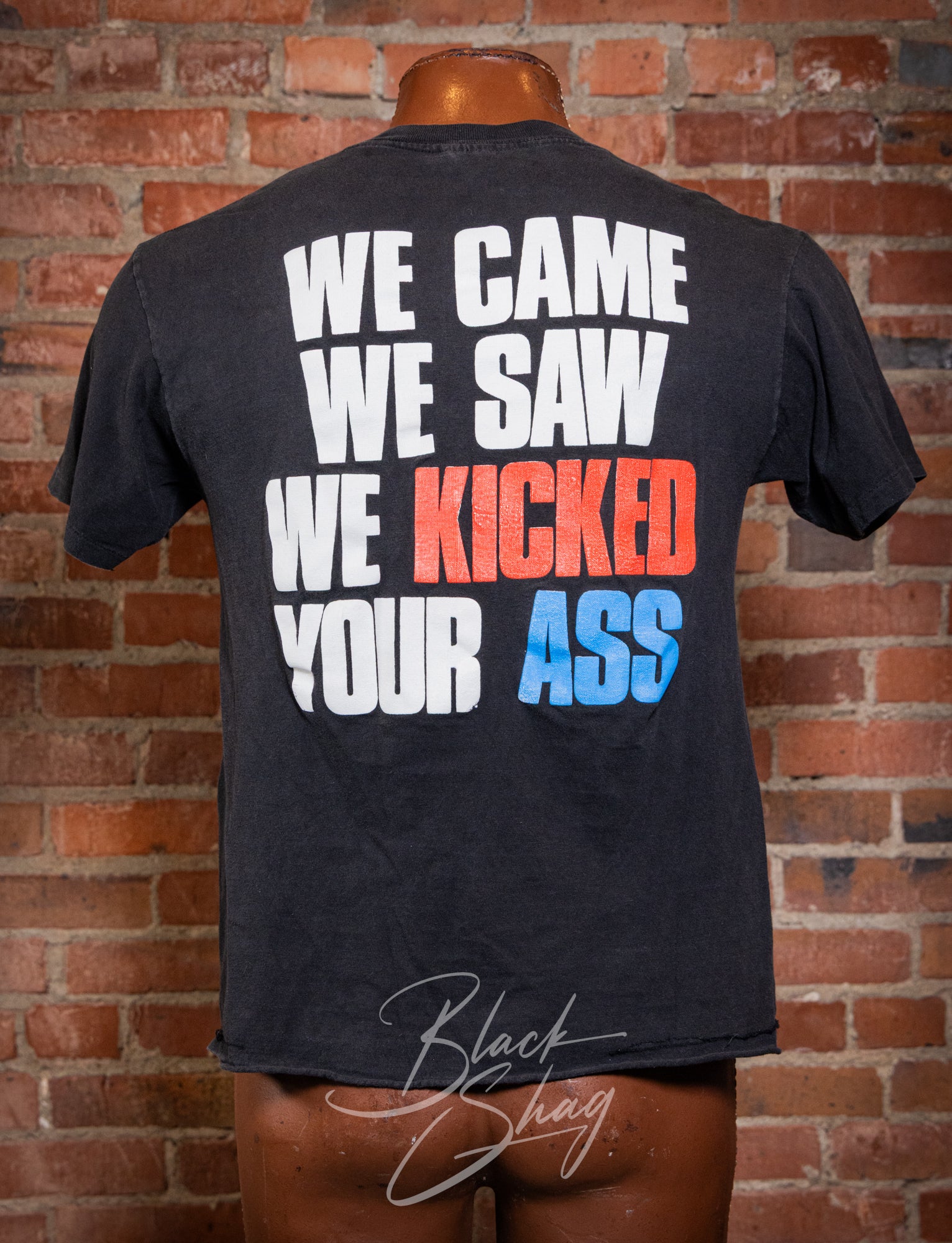 Vintage 1987 Bon Jovi We Kicked Your Ass Concert T Shirt Medium