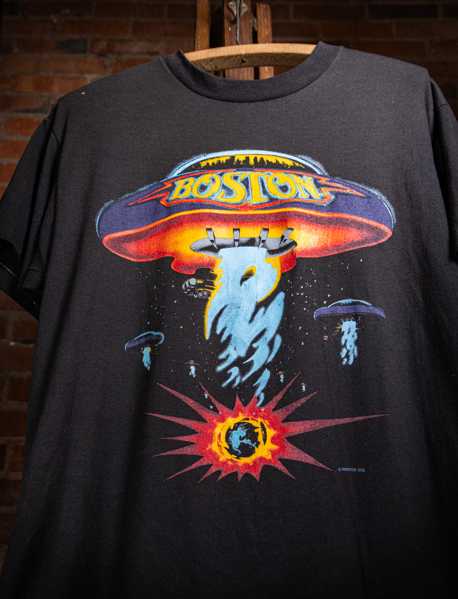 Vintage 1987 Boston US Tour Concert T Shirt Medium