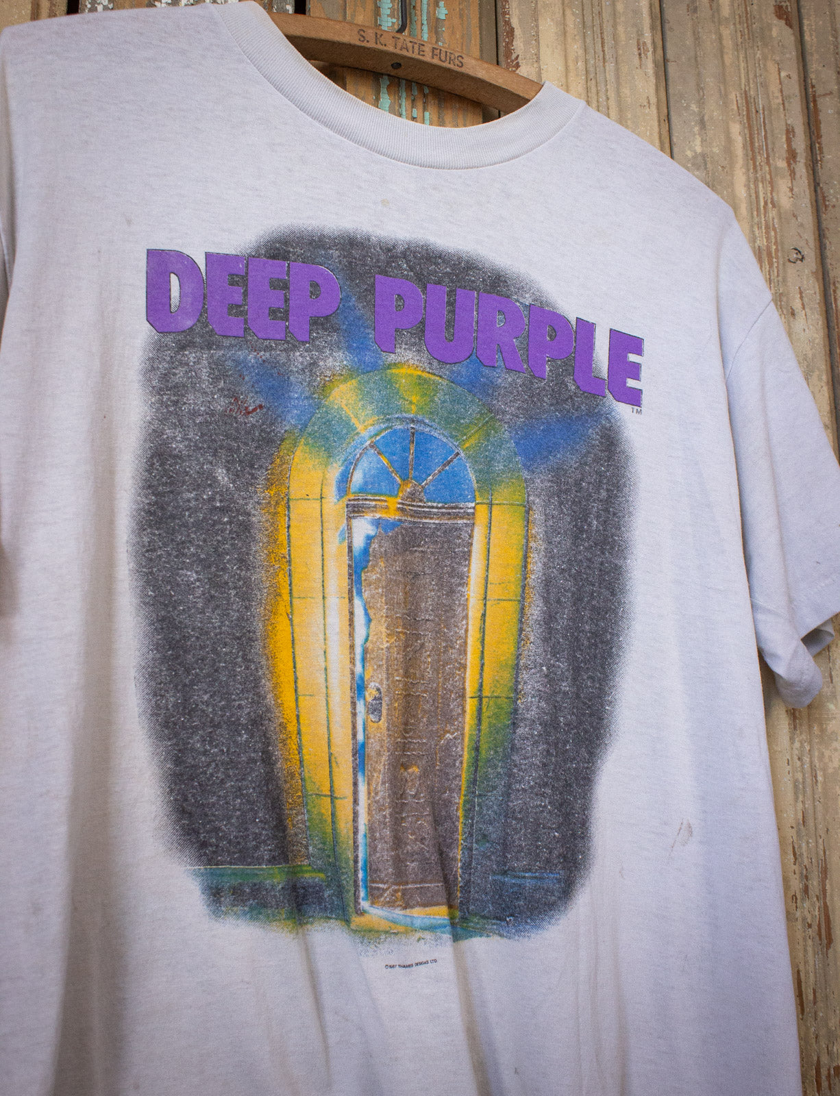 Vintage 1987 Deep Purple Call of The Wild Concert T Shirt L