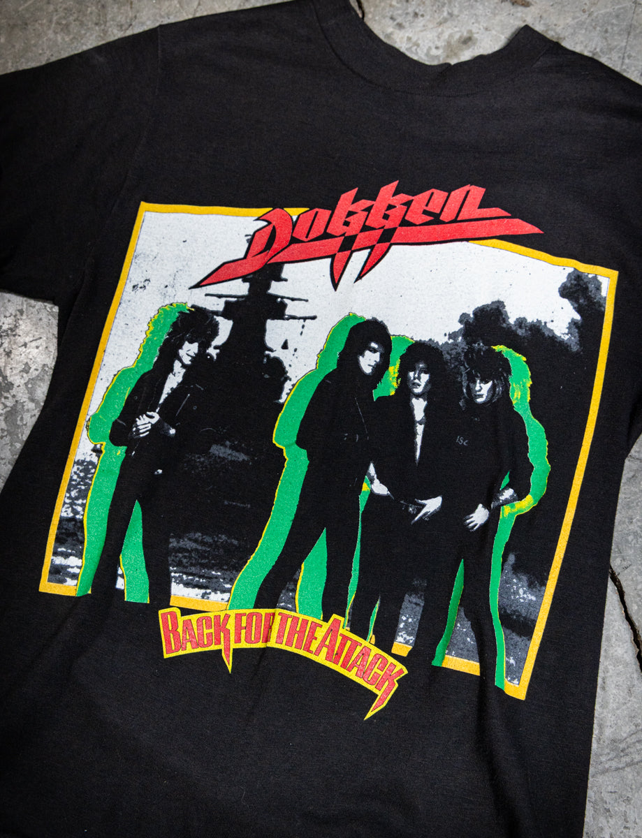 Vintage 1987 Dokken Back for the Attack Concert T Shirt XS/S