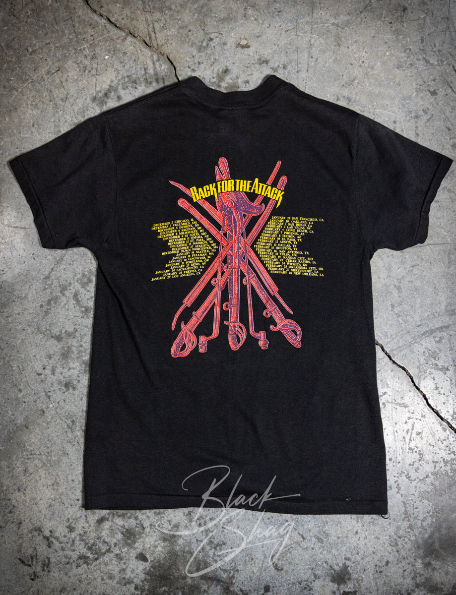 Vintage 1987 Dokken Back for the Attack Concert T Shirt XS/S