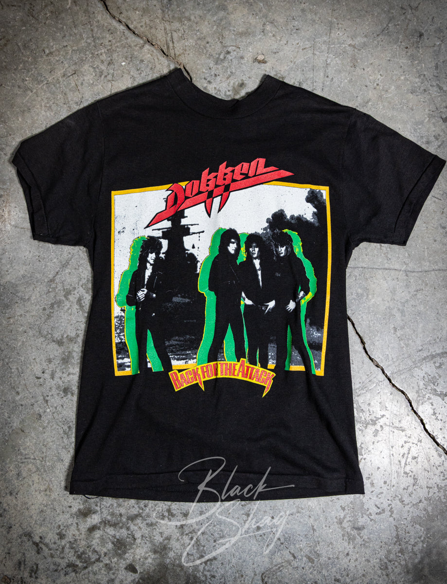 Vintage 1987 Dokken Back for the Attack Concert T Shirt XS/S