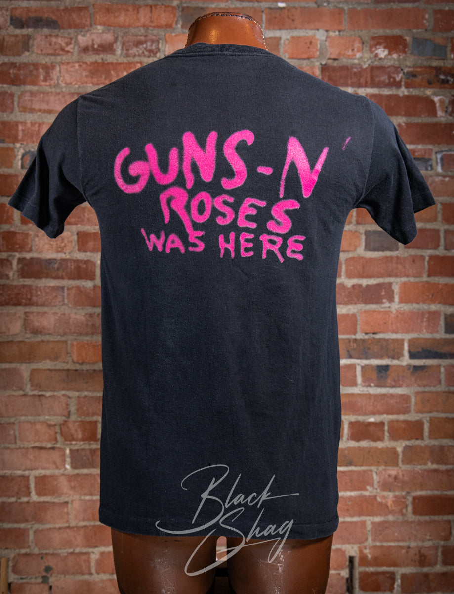 Vintage 1987 Guns N Roses Was Here Concert T Shirt Medium