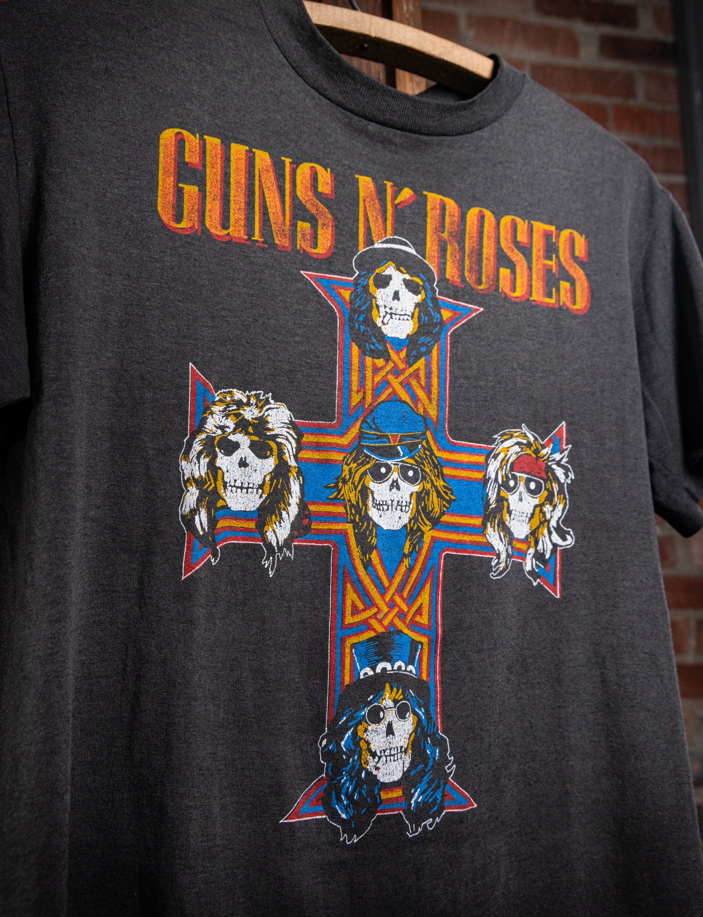 Vintage 1987 Guns N' Roses Appetite For Destruction Concert T Shirt Small