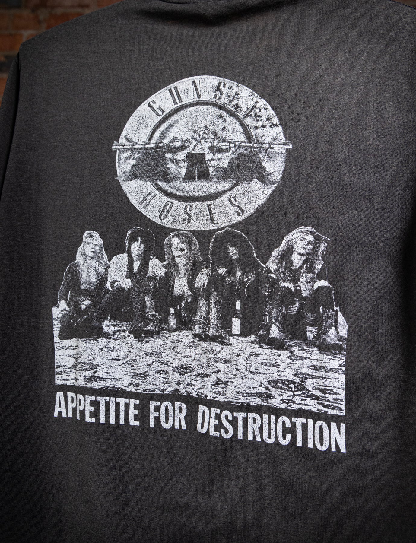 Vintage 1987 Guns N' Roses Appetite For Destruction Concert T Shirt Small
